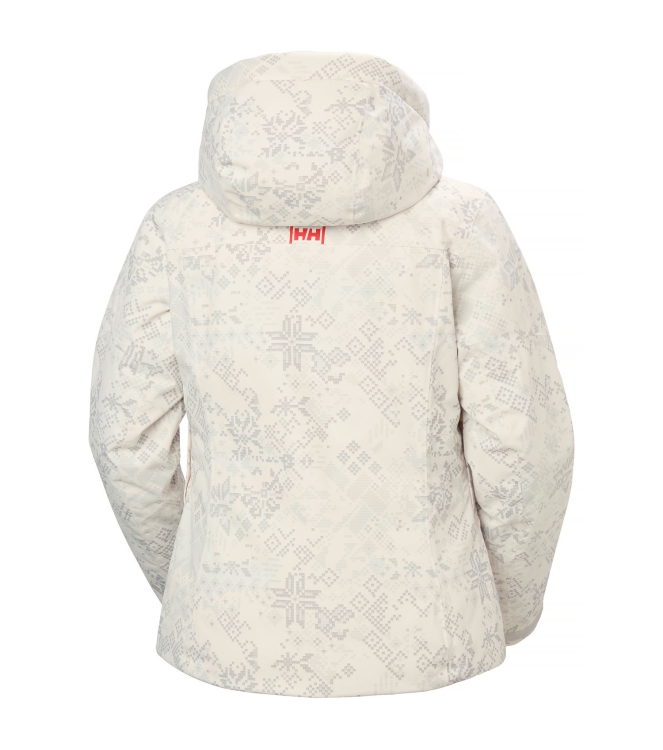 Helly Hansen Helly Hansen W Valdisere 3.0 Jacket 034_cream new nordic aop 66086 034_Cream New Nordic Aop Helly Hansen jassen 66086 roze bij Leerentveldvrijetijd.nl