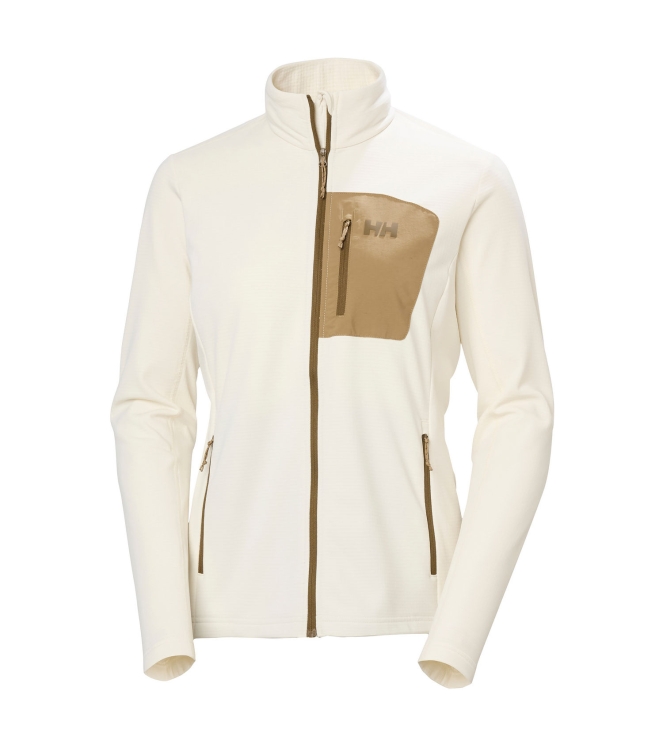 Helly Hansen Helly Hansen W Versalite Fleece Jacket 047_snow 49605 047_Snow Helly Hansen fleeces en truien 49605 roze bij Leerentveldvrijetijd.nl
