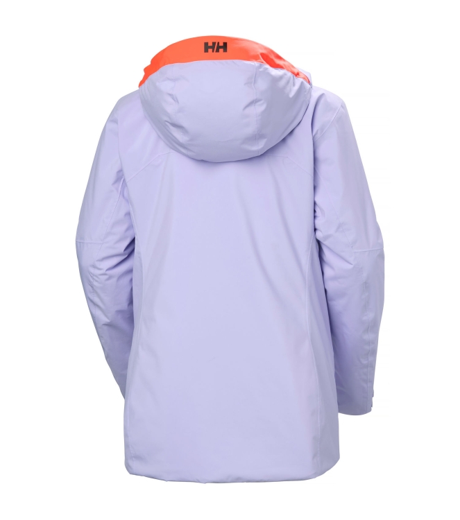 Helly Hansen Helly Hansen W Powshot Jacket 698_bright lavender 65760 698_Bright Lavender Helly Hansen jassen 65760 blauw combinatie bij Leerentveldvrijetijd.nl