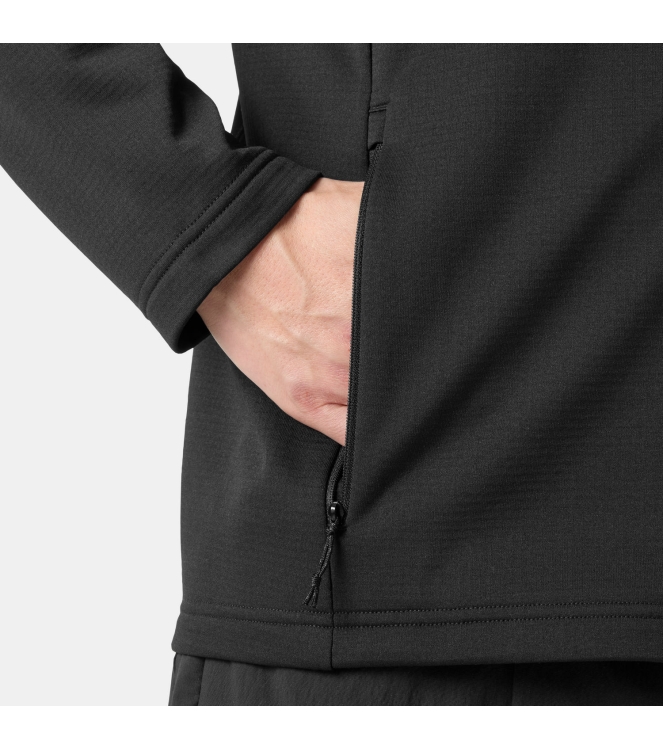 Helly Hansen Helly Hansen Versalite Fleece Jacket 990_black 49604 990_Black Helly Hansen fleeces en truien 49604 licht grijs bij Leerentveldvrijetijd.nl