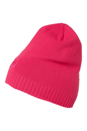 Helly Hansen Helly Hansen Brand Beanie 092_Cranberry Helly Hansen Helly Hansen Brand Beanie 092_Cranberry