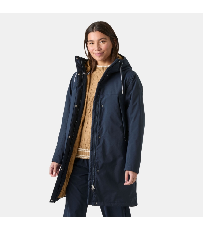 Helly Hansen Helly Hansen W Hvaler Ins Raincoat 597_navy 54487 597_Navy Helly Hansen jassen 54487 geen kleur bij Leerentveldvrijetijd.nl