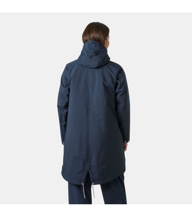 Helly Hansen Helly Hansen W Hvaler Ins Raincoat 597_navy 54487 597_Navy Helly Hansen jassen 54487 geen kleur bij Leerentveldvrijetijd.nl