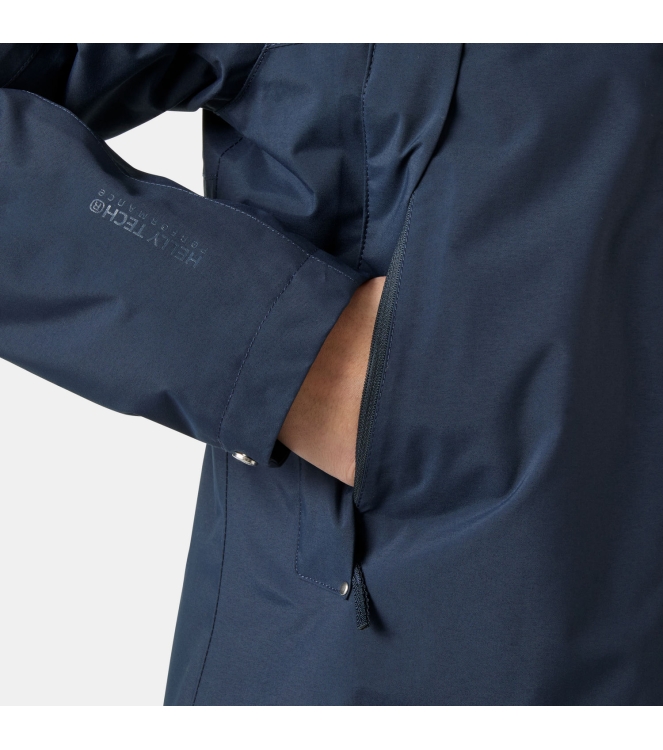 Helly Hansen Helly Hansen W Hvaler Ins Raincoat 597_navy 54487 597_Navy Helly Hansen jassen 54487 geen kleur bij Leerentveldvrijetijd.nl