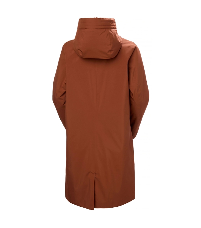 Helly Hansen Helly Hansen W Victoria Ins Rain Coat 301_iron oxide 53514 301_Iron Oxide Helly Hansen jassen 53514 beige bij Leerentveldvrijetijd.nl