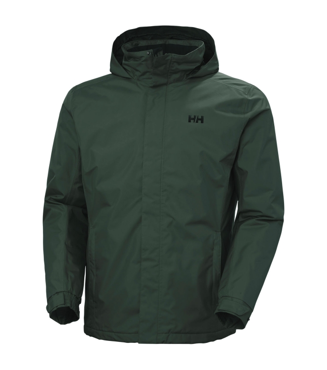 Helly Hansen Helly Hansen Dubliner Insulated Jacket 418_dark jungle 53117 418_Dark Jungle Helly Hansen jassen 53117 donker grijs bij Leerentveldvrijetijd.nl