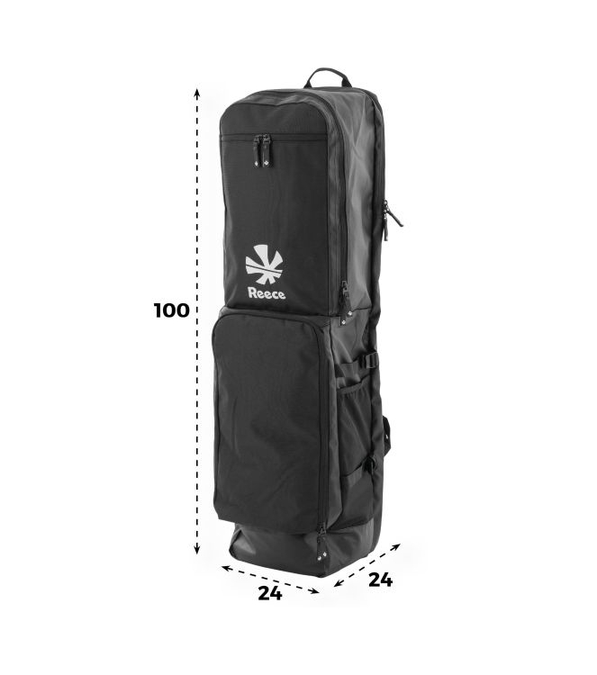 Reece Reece Byron Stick Bag 8000_black 885834 8000_Black Reece hockeytassen 885834 licht grijs bij Leerentveldvrijetijd.nl