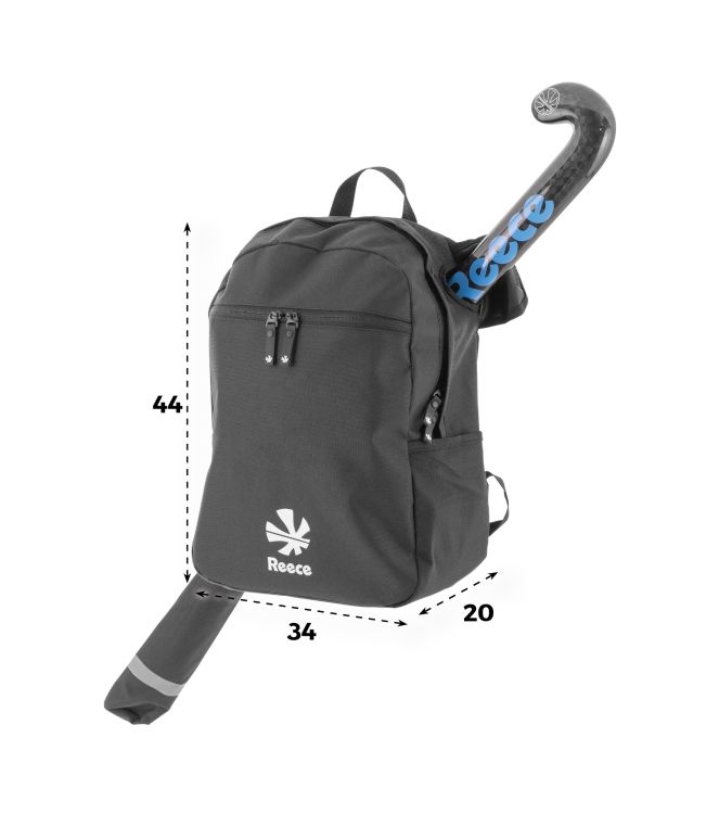 Reece Reece Byron Backpack 8000_black 885836 8000_Black Reece hockeytassen 885836 licht grijs bij Leerentveldvrijetijd.nl