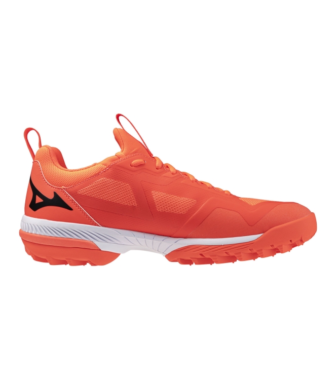 mizuno mizuno Wave Panthera 2(u) lava orange/white/black X1GA2410 80 Lava Orange/White/Black mizuno hockeyschoenen X1GA2410 80 beige bij Leerentveldvrijetijd.nl