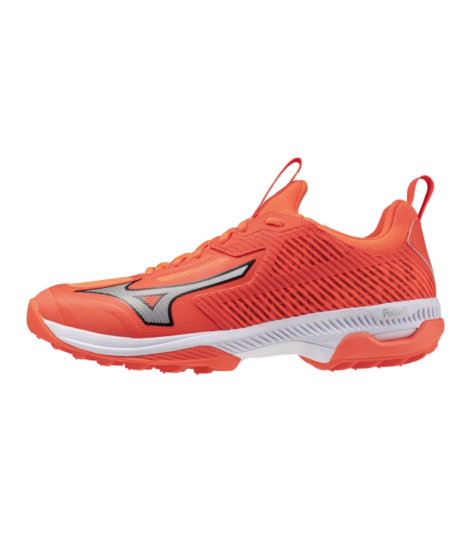 mizuno mizuno Wave Panthera 2(u) lava orange/white/black X1GA2410 80 Lava Orange/White/Black mizuno hockeyschoenen X1GA2410 80 beige bij Leerentveldvrijetijd.nl