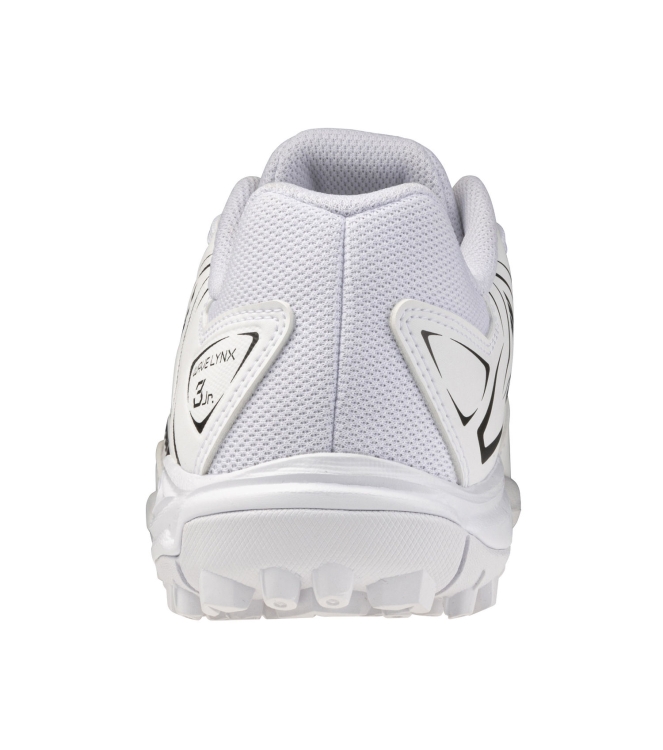mizuno mizuno Wave Lynx 3 Jr.(C) white/black X1GC2630 83 White/Black mizuno hockeyschoenen X1GC2630 83 roze bij Leerentveldvrijetijd.nl