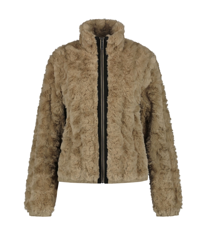 Luhta Luhta Isolahti Midlayer 031_cement 2_32255_413_L 031_Cement Luhta fleeces en truien 2_32255_413_L lichtblauw bij Leerentveldvrijetijd.nl