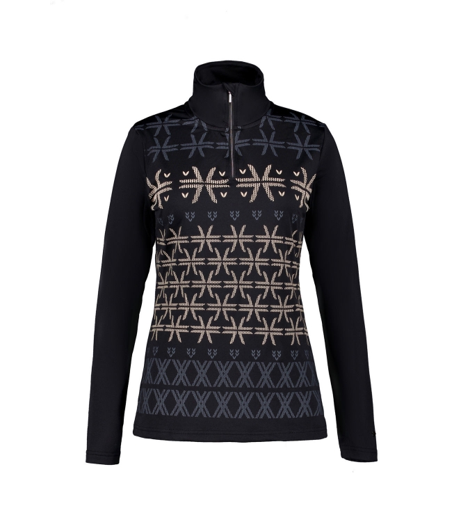 Luhta Luhta Ahjola Shirt 990_basic black 2_32212_586_L 990_Basic Black Luhta wintersportkleding 2_32212_586_L licht grijs bij Leerentveldvrijetijd.nl