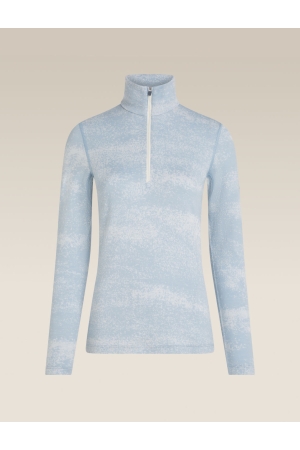 Icebreaker Icebreaker Women M 260 Oasis Vertex LS HZ Chillwave 0NT1_Snow/Zinc Blue/J Icebreaker Icebreaker Women M 260 Oasis Vertex LS HZ Chillwave 0NT1_Snow/Zinc Blue/J