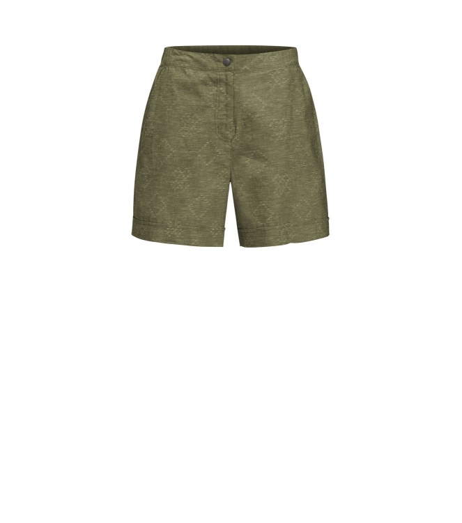 Jack Wolfskin Jack Wolfskin Karana Shorts W bay leaf 1508841_4511 bay leaf Jack Wolfskin broeken 1508841_4511 blauw bij Leerentveldvrijetijd.nl