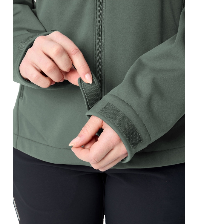 Vaude Vaude Wo Cyclone Jacket VII agave 49079_123 Agave Vaude jassen 49079_123 blauw bij Leerentveldvrijetijd.nl