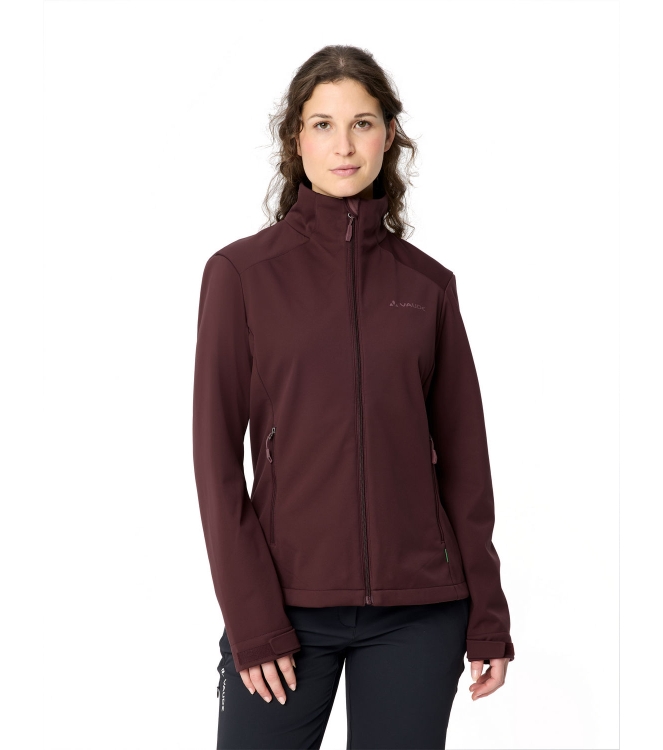 Vaude Vaude Wo Cyclone Jacket VII dark oak 49079_318 Dark Oak Vaude jassen 49079_318 oranje bij Leerentveldvrijetijd.nl