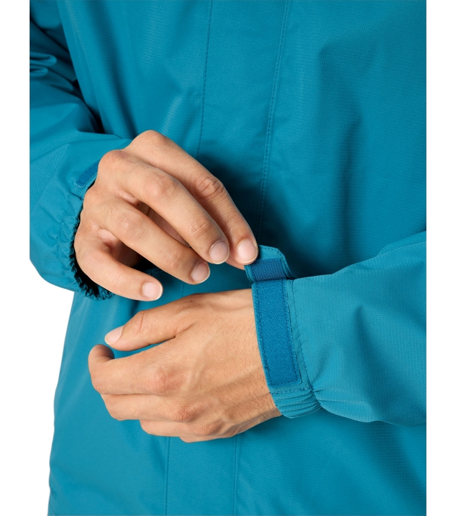 Vaude Vaude Me Escape Light Jacket caspian blue 04341_417 Caspian Blue Vaude jassen 04341_417 antraciet bij Leerentveldvrijetijd.nl