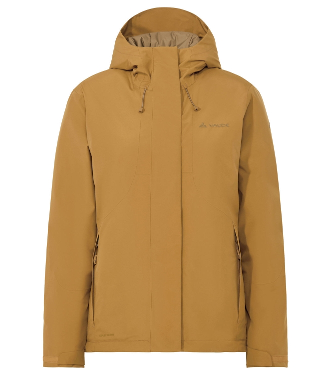 Vaude Vaude Wo Rosemoor Padded Jacket II peanut butter 46284_135 Peanut Butter Vaude jassen 46284_135 wit bij Leerentveldvrijetijd.nl