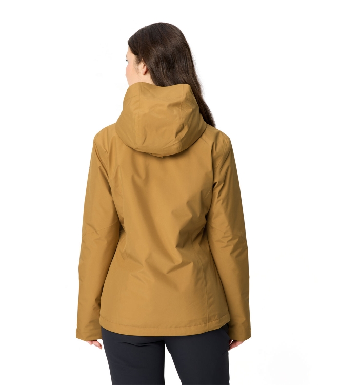 Vaude Vaude Wo Rosemoor Padded Jacket II peanut butter 46284_135 Peanut Butter Vaude jassen 46284_135 wit bij Leerentveldvrijetijd.nl