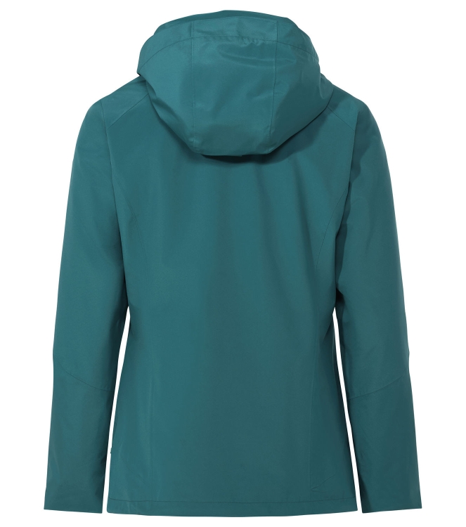 Vaude Vaude Wo Rosemoor 3in1 Jacket II dark fjord green 46283_349 Dark Fjord Green Vaude jassen 46283_349 donker grijs bij Leerentveldvrijetijd.nl