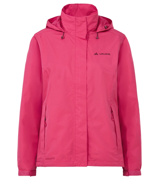 Vaude Vaude Wo Escape Light Jacket hibiscus pink 03895_347 Hibiscus Pink Vaude jassen 03895_347 ivoor bij Leerentveldvrijetijd.nl
