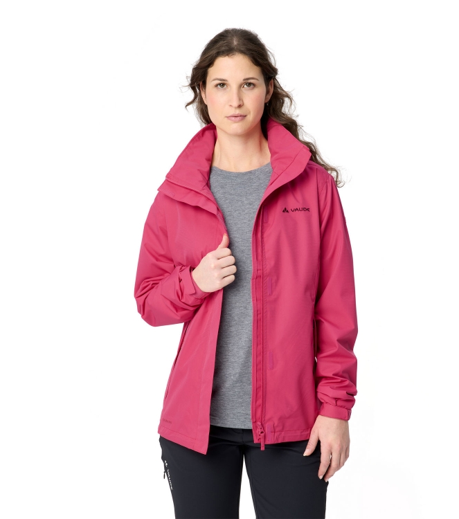 Vaude Vaude Wo Escape Light Jacket hibiscus pink 03895_347 Hibiscus Pink Vaude jassen 03895_347 ivoor bij Leerentveldvrijetijd.nl