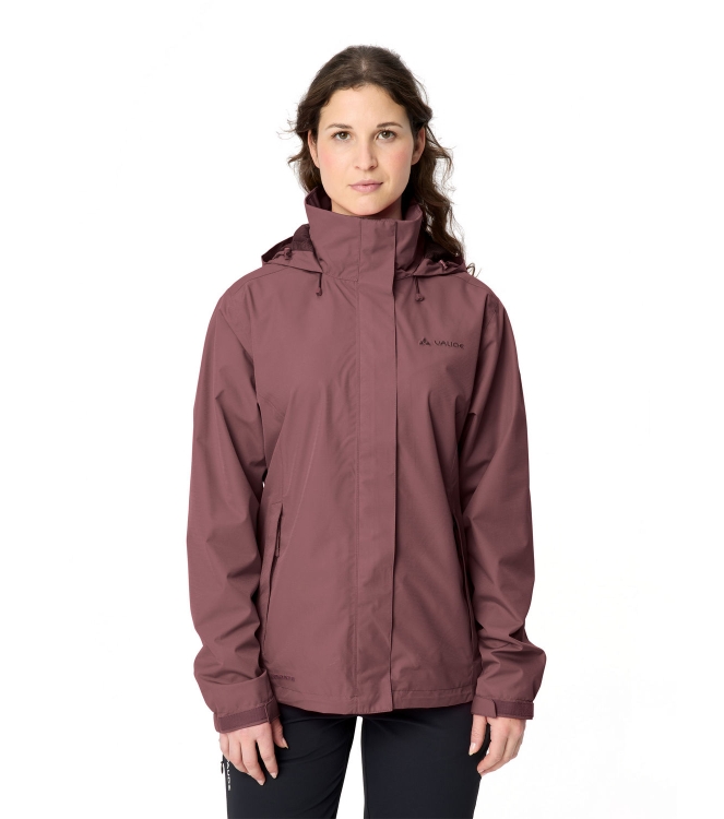 Vaude Vaude Wo Escape Light Jacket ruby dusk 03895_348 Ruby Dusk Vaude jassen 03895_348 geel bij Leerentveldvrijetijd.nl