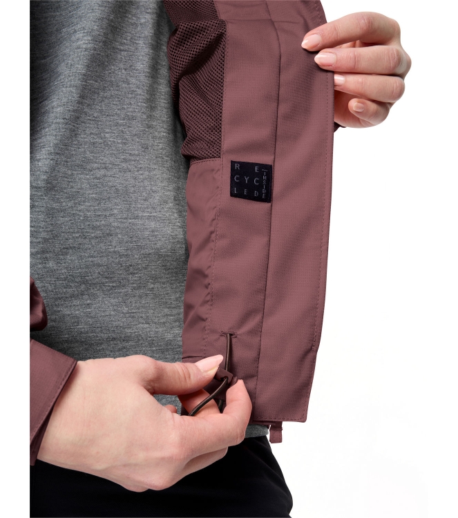 Vaude Vaude Wo Escape Light Jacket ruby dusk 03895_348 Ruby Dusk Vaude jassen 03895_348 geel bij Leerentveldvrijetijd.nl