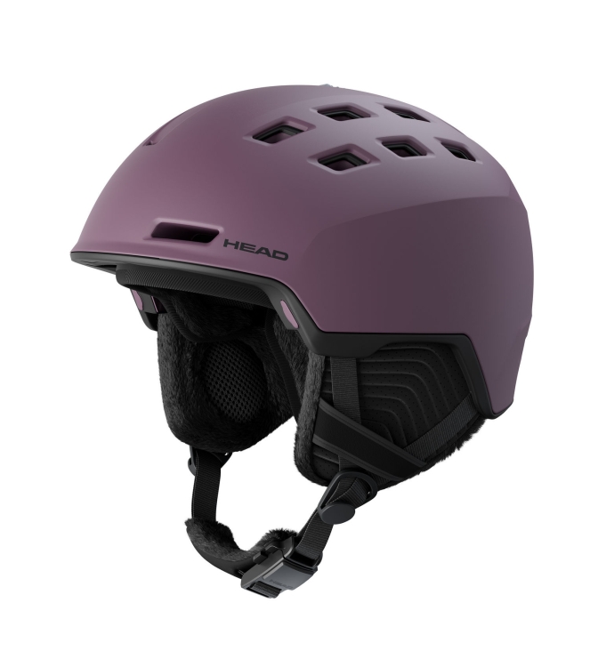 Head Head Rita dark purple 323736 Dark Purple Head wintersport accessoires 323736 blauw combinatie bij Leerentveldvrijetijd.nl