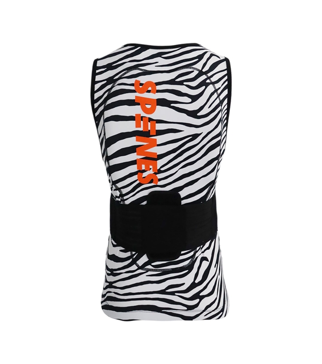 Spines Spines The Zebra Rugbeschermer zebra 2610120 Zebra Spines wintersport accessoires 2610120 roze bij Leerentveldvrijetijd.nl