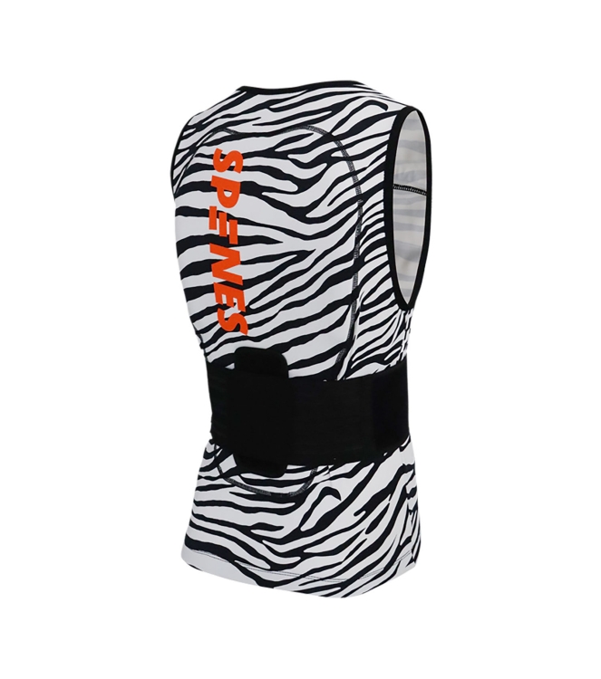 Spines Spines The Zebra Rugbeschermer zebra 2610120 Zebra Spines wintersport accessoires 2610120 roze bij Leerentveldvrijetijd.nl