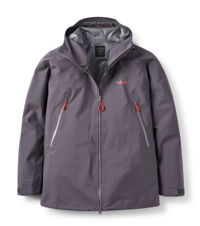 Rab Rab Kangri GTX Jacket graphene QWI-48 Graphene Rab jassen QWI-48 zwart combinatie bij Leerentveldvrijetijd.nl