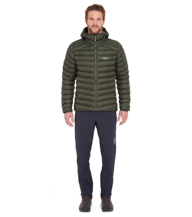 Rab Rab Cirrus Alpine Jacket army QIP-25 Army Rab jassen QIP-25 blauw bij Leerentveldvrijetijd.nl