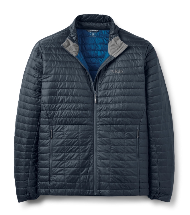 Rab Rab Microlighter Jacket galaxy blue QDC-01 Galaxy Blue Rab jassen QDC-01 antraciet bij Leerentveldvrijetijd.nl