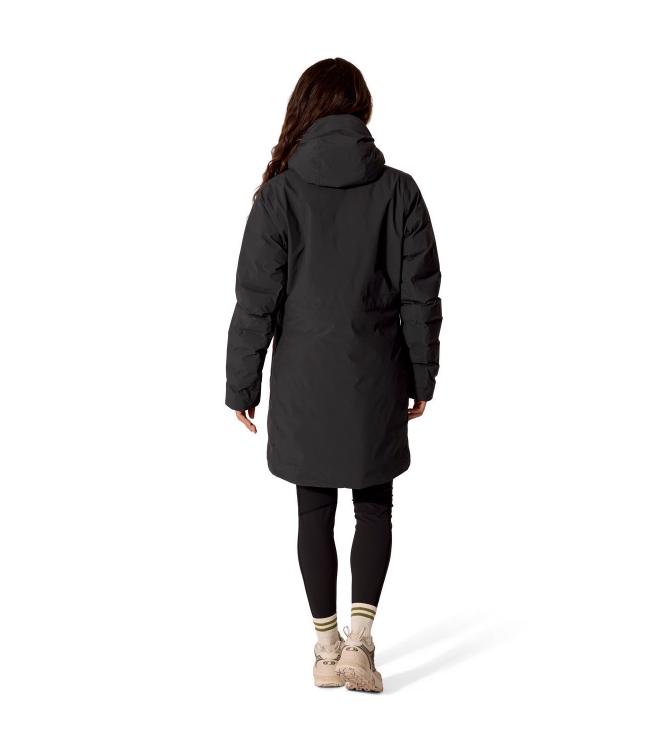 Rab Rab Valiance Parka Wmns anthracite QDC-06 Anthracite Rab jassen QDC-06 zwart combinatie bij Leerentveldvrijetijd.nl
