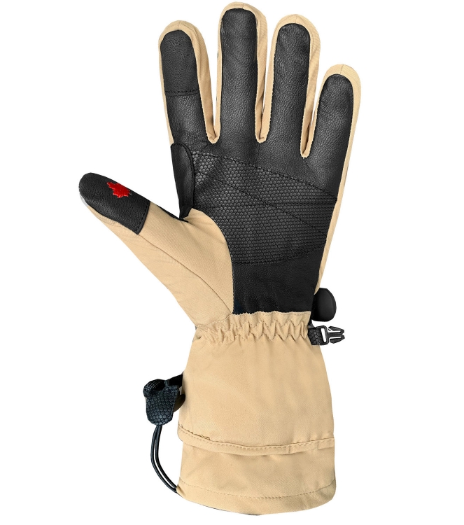 Auclair Auclair Powder Queen Gloves/Gants 261 beige/black 3G005 261 Beige/Black Auclair wintersportkleding 3G005 jeans bij Leerentveldvrijetijd.nl
