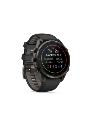 Garmin Garmin Fenix 9 Pro inReach 47mm Carbon Grey DLC titanium Garmin Garmin Fenix 9 Pro inReach 47mm Carbon Grey DLC titanium