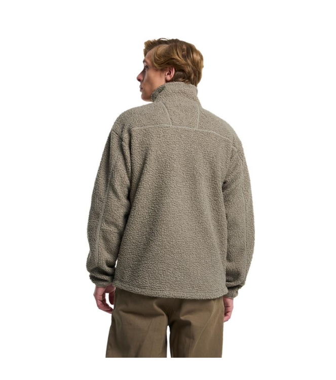 Tenson Tenson Camper Pile Men 738_taupe 5018463 738_Taupe Tenson fleeces en truien 5018463 wit bij Leerentveldvrijetijd.nl