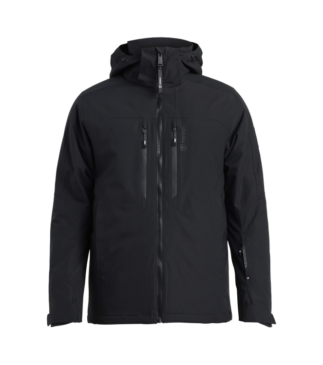 Tenson Tenson Arlin Jacket Men 999_black 5018449 999_Black Tenson jassen 5018449 licht grijs bij Leerentveldvrijetijd.nl