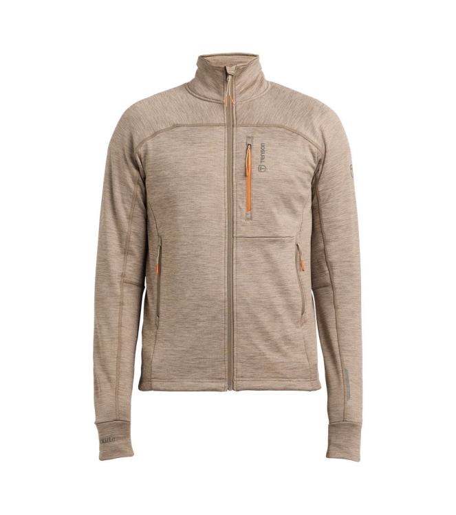 Tenson Tenson Nyx Midlayer Zip Men 748_brown 5018522 748_Brown Tenson fleeces en truien 5018522 marine bij Leerentveldvrijetijd.nl