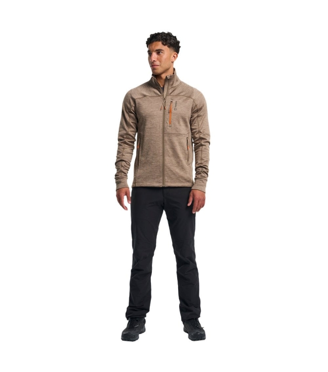 Tenson Tenson Nyx Midlayer Zip Men 748_brown 5018522 748_Brown Tenson fleeces en truien 5018522 marine bij Leerentveldvrijetijd.nl