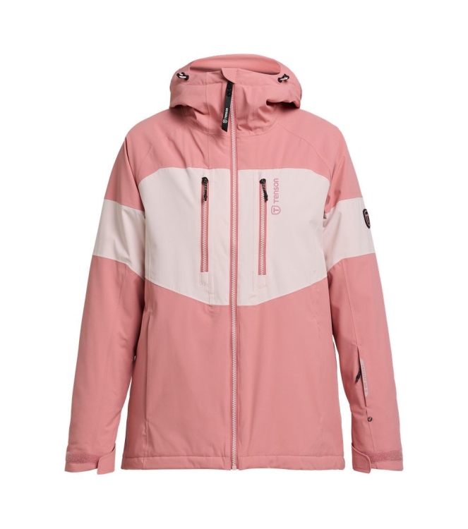 Tenson Tenson Kiroro Ski Jacket Women 336_pink 5018624 336_Pink Tenson jassen 5018624 ivoor bij Leerentveldvrijetijd.nl