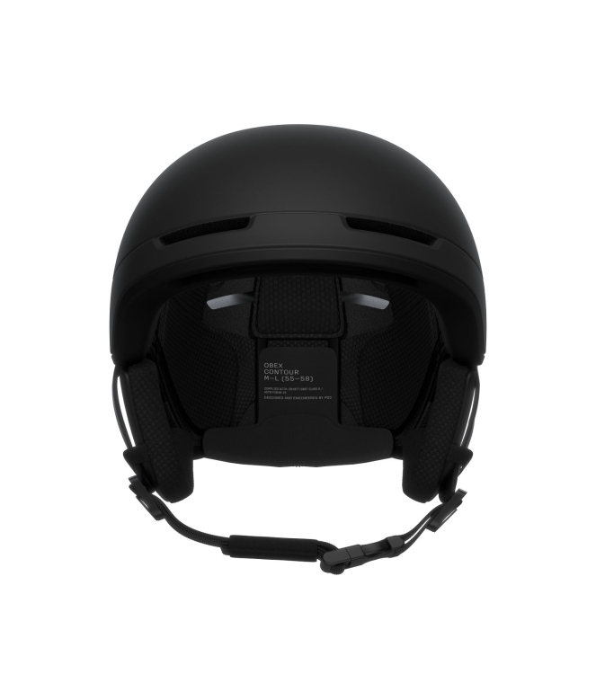 POC POC Obex Contour 1037_uranium black matt 10417 1037_Uranium Black Matt POC wintersport accessoires 10417 licht grijs bij Leerentveldvrijetijd.nl