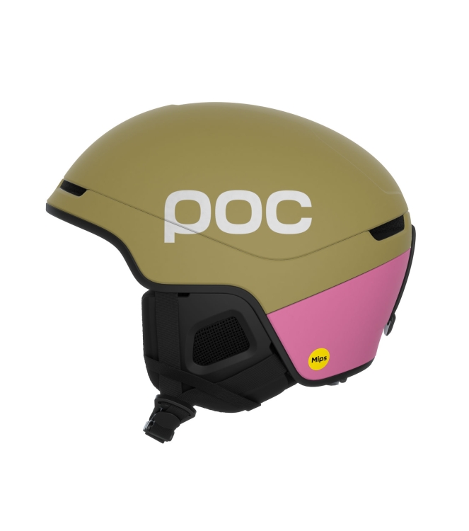 POC POC Obex Contour 8876_olivine green matt/thulite pink matt 10417 8876_Olivine Green Matt/Thulite Pink Matt POC wintersport accessoires 10417 blauw bij Leerentveldvrijetijd.nl