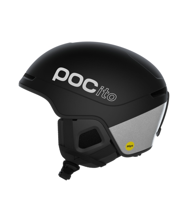 POC POC POCito Obex 1037_uranium black matt 10420 1037_Uranium Black Matt POC wintersport accessoires 10420 licht grijs bij Leerentveldvrijetijd.nl