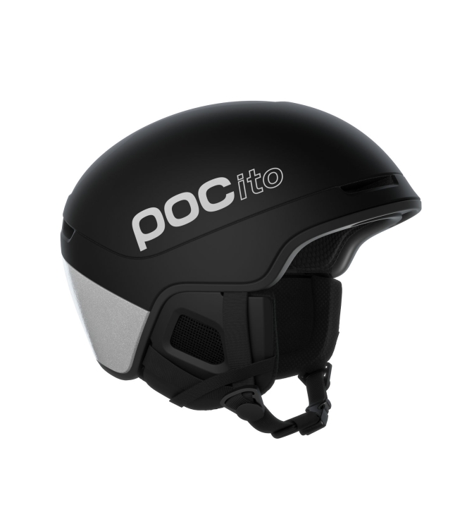 POC POC POCito Obex 1037_uranium black matt 10420 1037_Uranium Black Matt POC wintersport accessoires 10420 licht grijs bij Leerentveldvrijetijd.nl