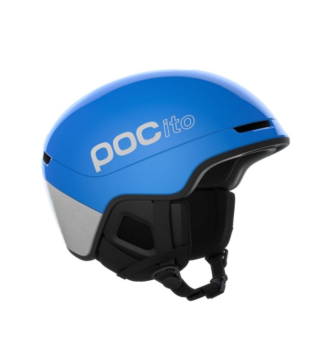 POC POC POCito Obex 8233_fluorescent blue 10420 8233_Fluorescent Blue POC wintersport accessoires 10420 antraciet bij Leerentveldvrijetijd.nl