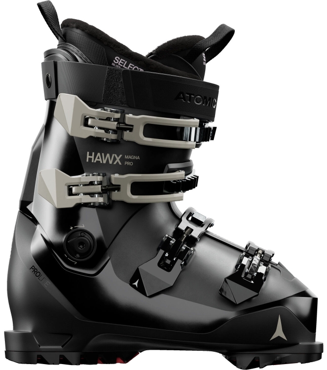 Atomic Atomic Hawx Magna Pro W black / stone AE5036240+ Black / Stone Atomic wintersport schoenen AE5036240+ licht grijs bij Leerentveldvrijetijd.nl