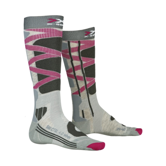 x-socks Ski Control 4.0 W G175_grey/charcoal XSSSKCW19W
